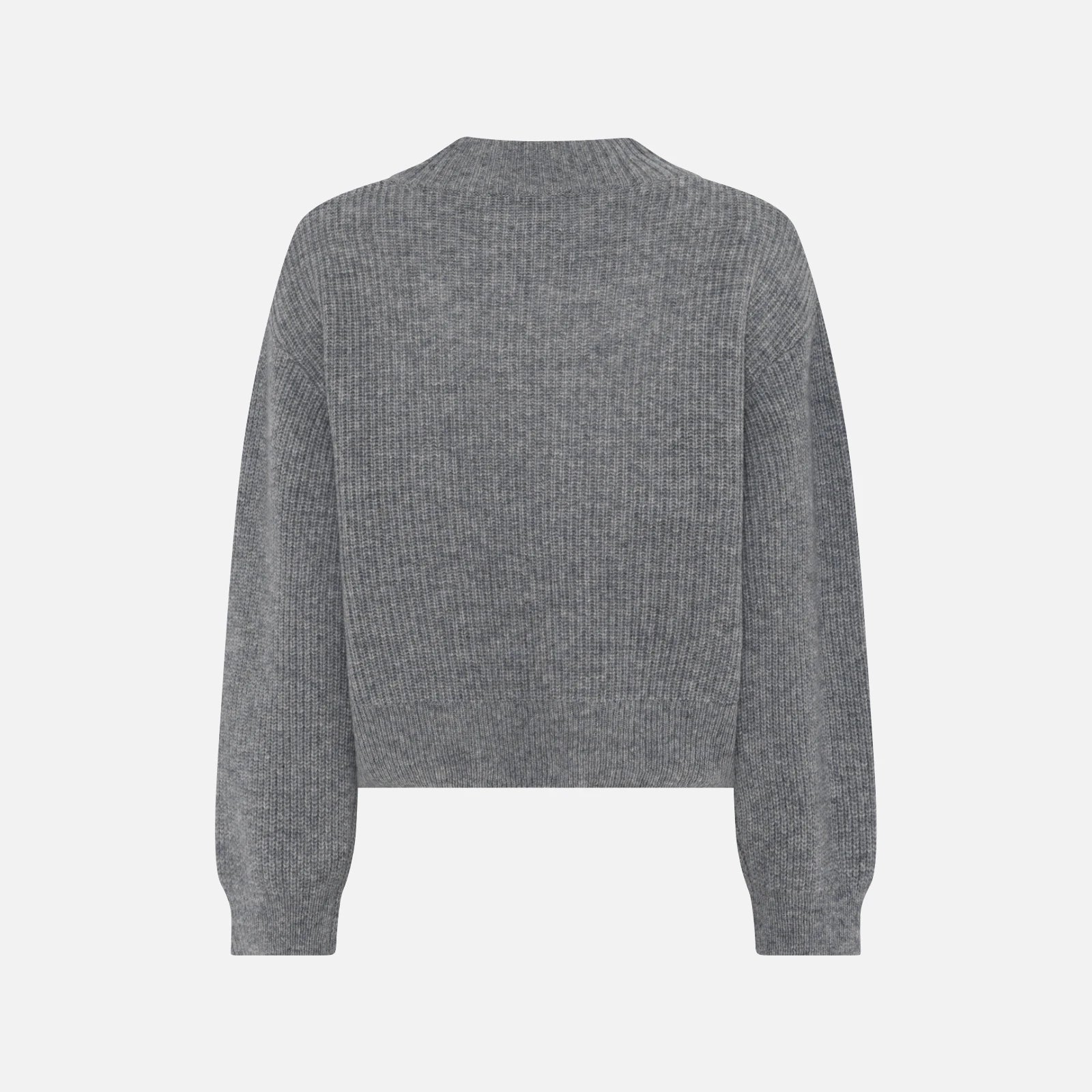 Sisse Knit fra La Rouge - Grey Melange - Ryg