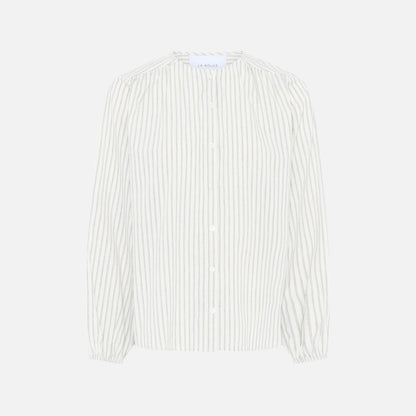 Stinna Shirt fra La Rouge - Blue/White
