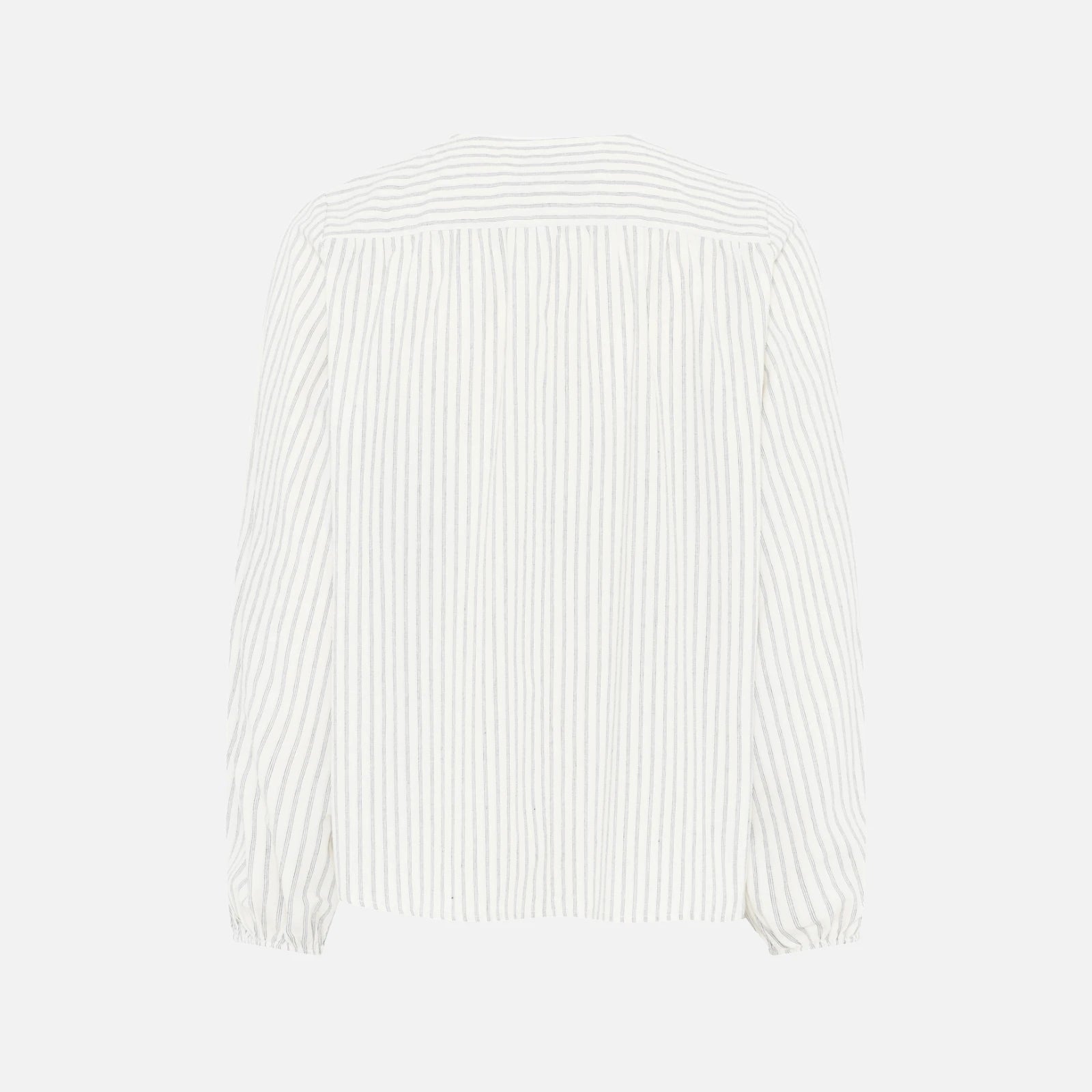 Stinna Shirt fra La Rouge - Blue/White - Ryg