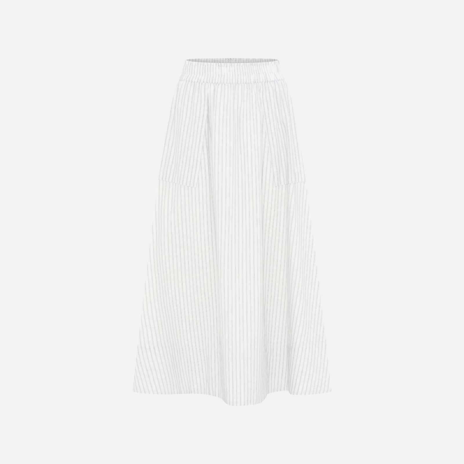 Stinna Skirt fra La Rouge - Blue/White