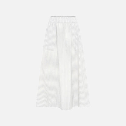 Stinna Skirt fra La Rouge - Blue/White