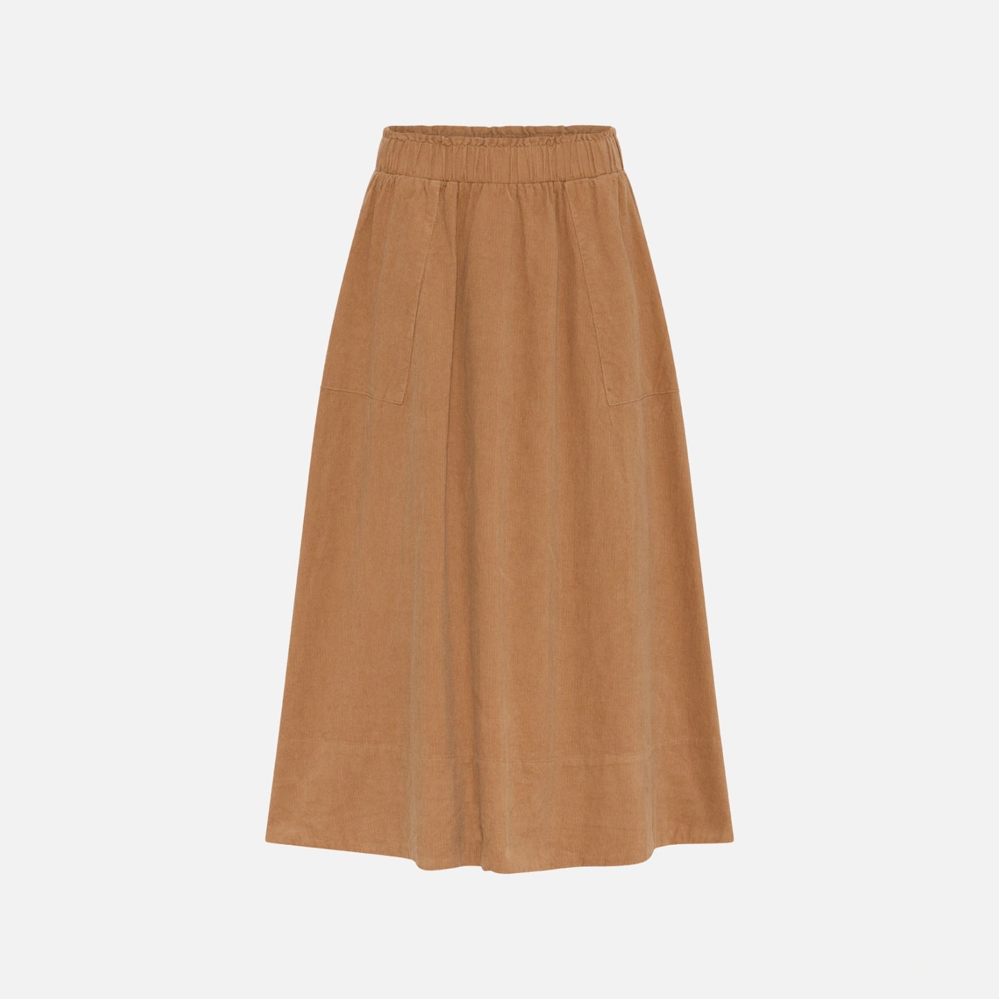 Vilma Skirt Fløjl - La Rouge - Camel