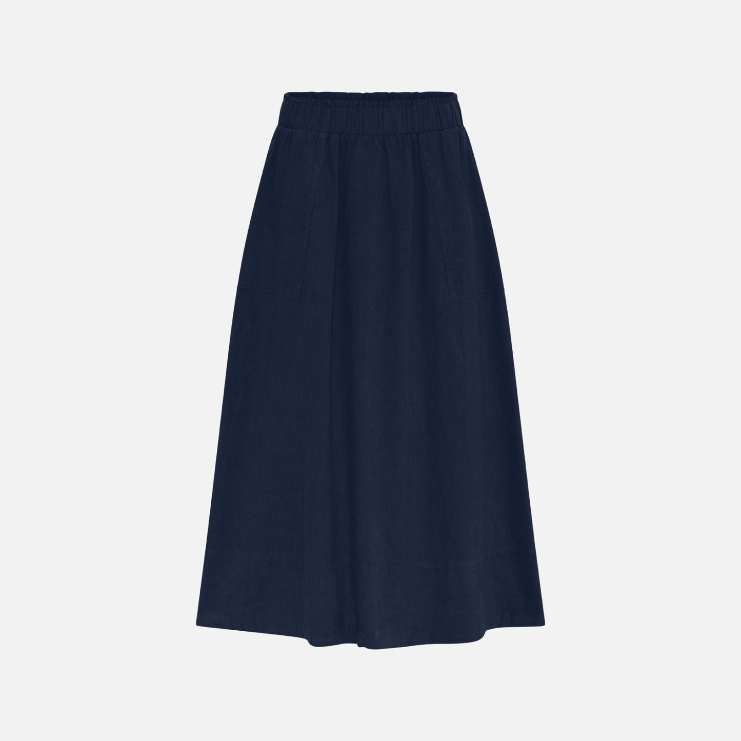 Vilma Skirt Fløjl - La Rouge -  Navy