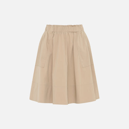 Vilma Skirt Short fra La Rouge - Sand