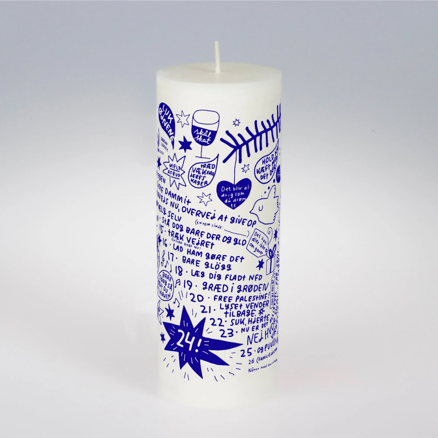 Line Jensen Kalenderlys 2025 - Fra siden