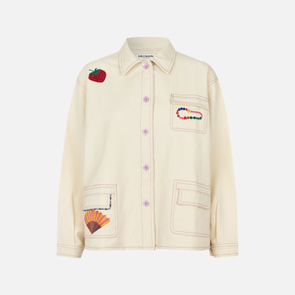 AprilLL Jakke fra Lolly's Laundry - Creme