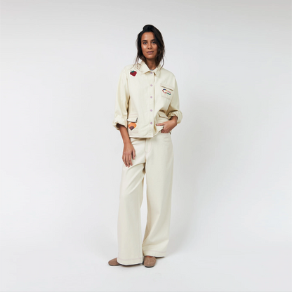 AprilLL Jakke fra Lolly's Laundry - Creme - Model