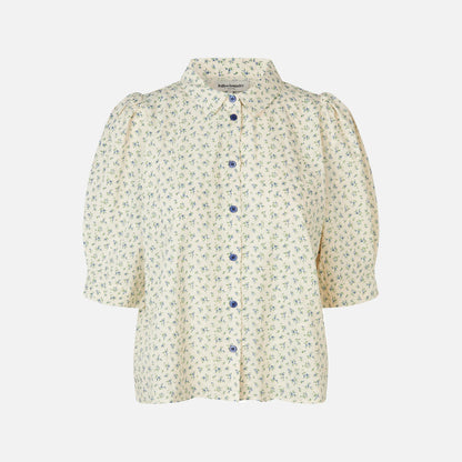 Bono Shirt fra Lolly' Laundry - Blue Flower
