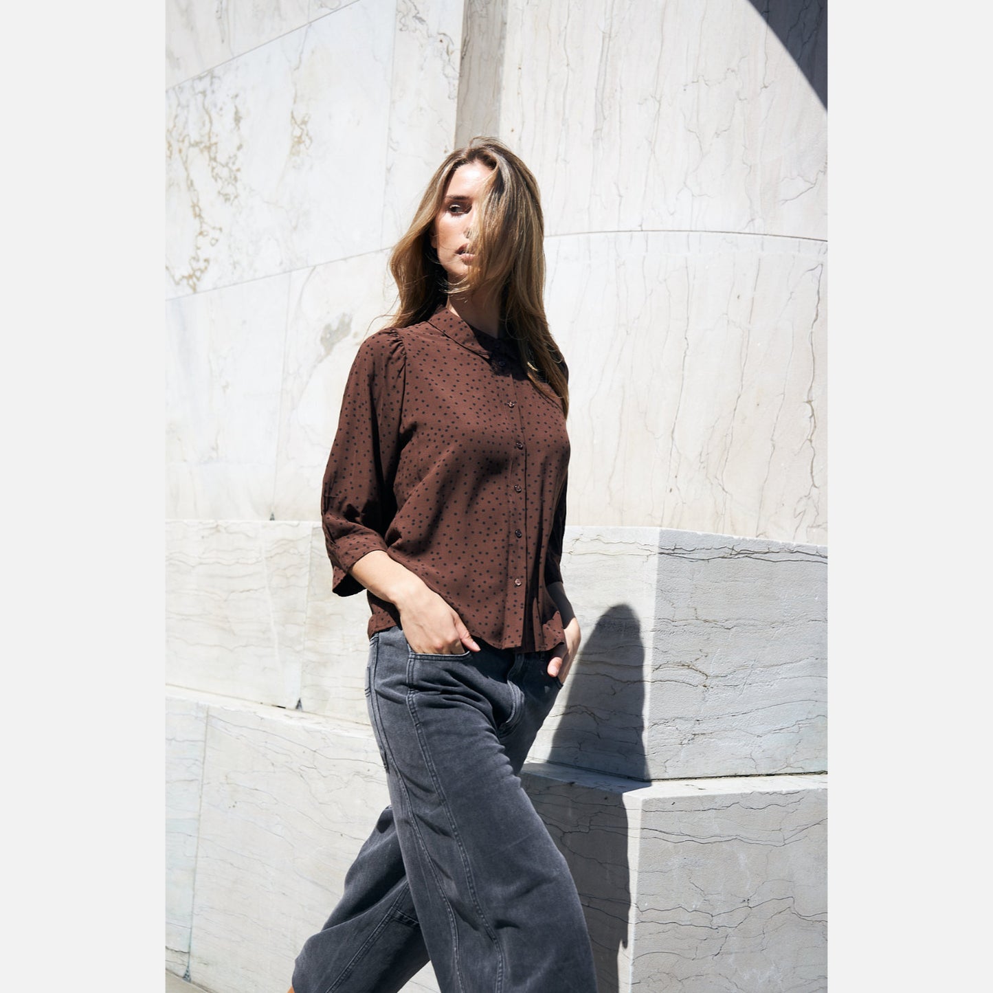 BonoLL Shirt - Dark Mokka