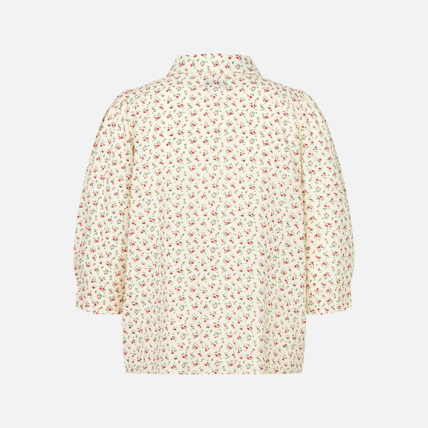 BonoLL Shirt fra Lolly's Laundry - Red Flower - Ryg
