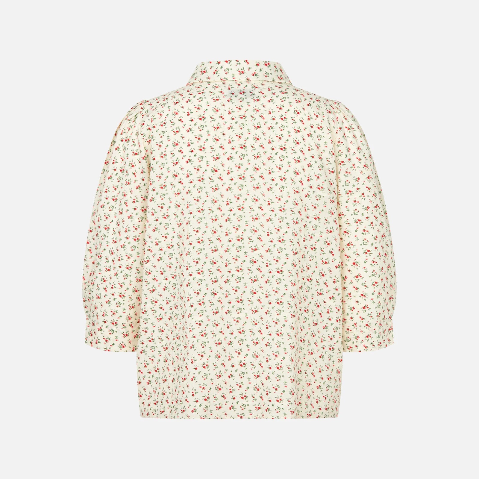 BonoLL Shirt fra Lolly's Laundry - Red Flower - Ryg