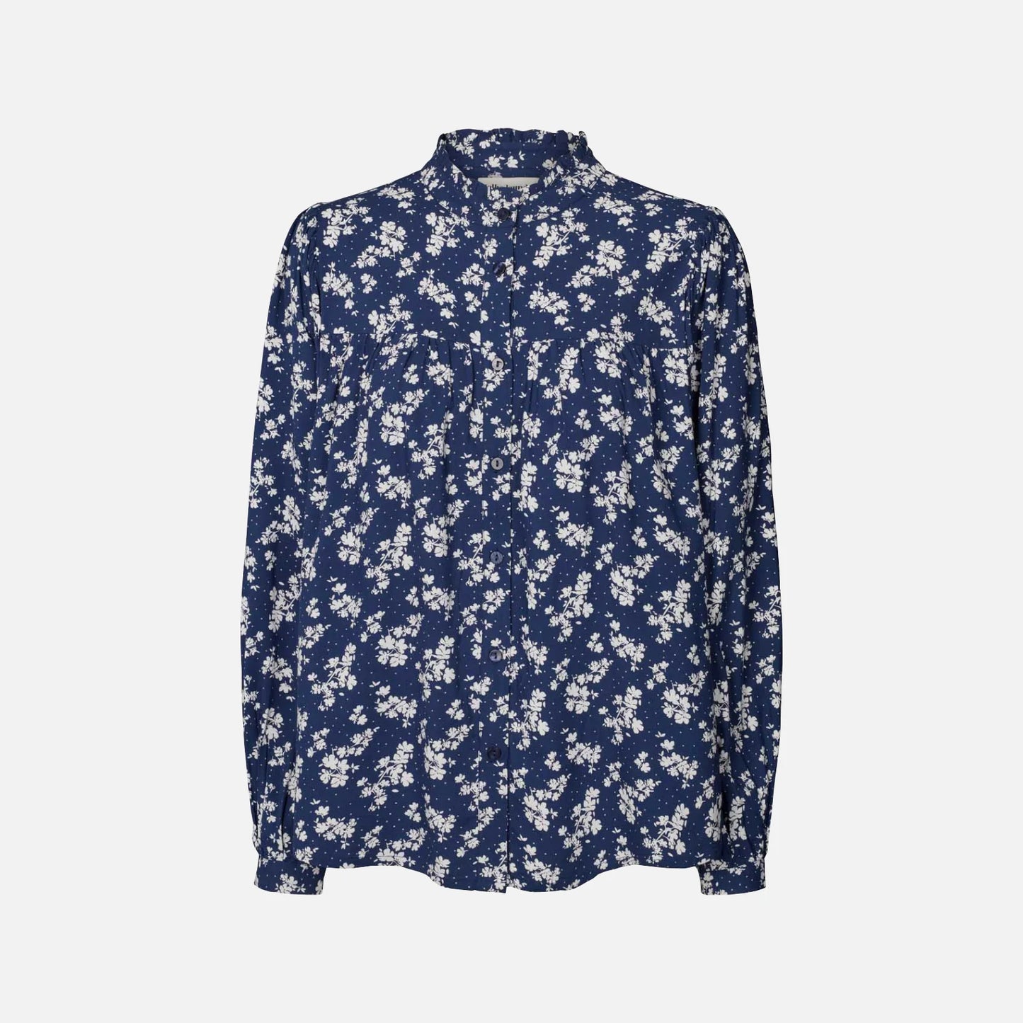 Cara Shirt fra Lolly's Laundry i Dark Blue