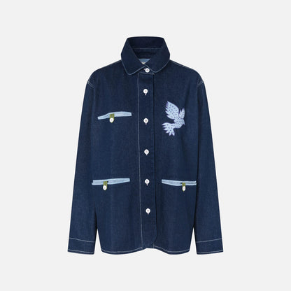 EddaLL Jacket fra Lolly's Laundry - Dark Blue