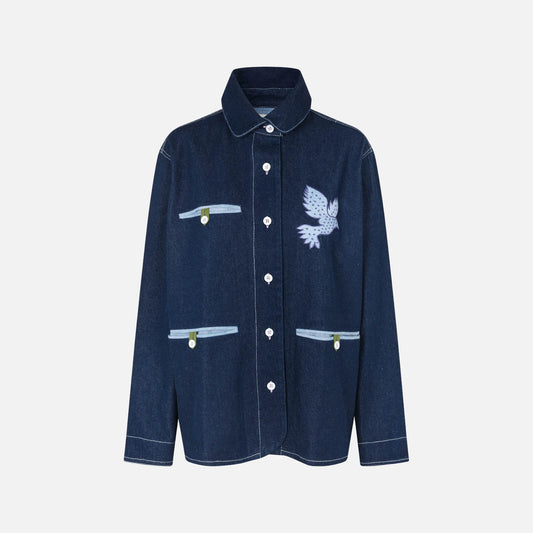 EddaLL Jacket fra Lolly's Laundry - Dark Blue