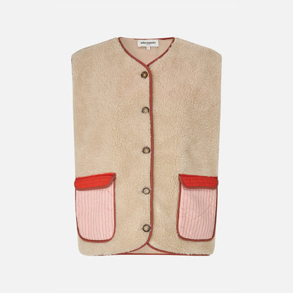 JaceLL Vest fra Lolly's Laundry - Sand