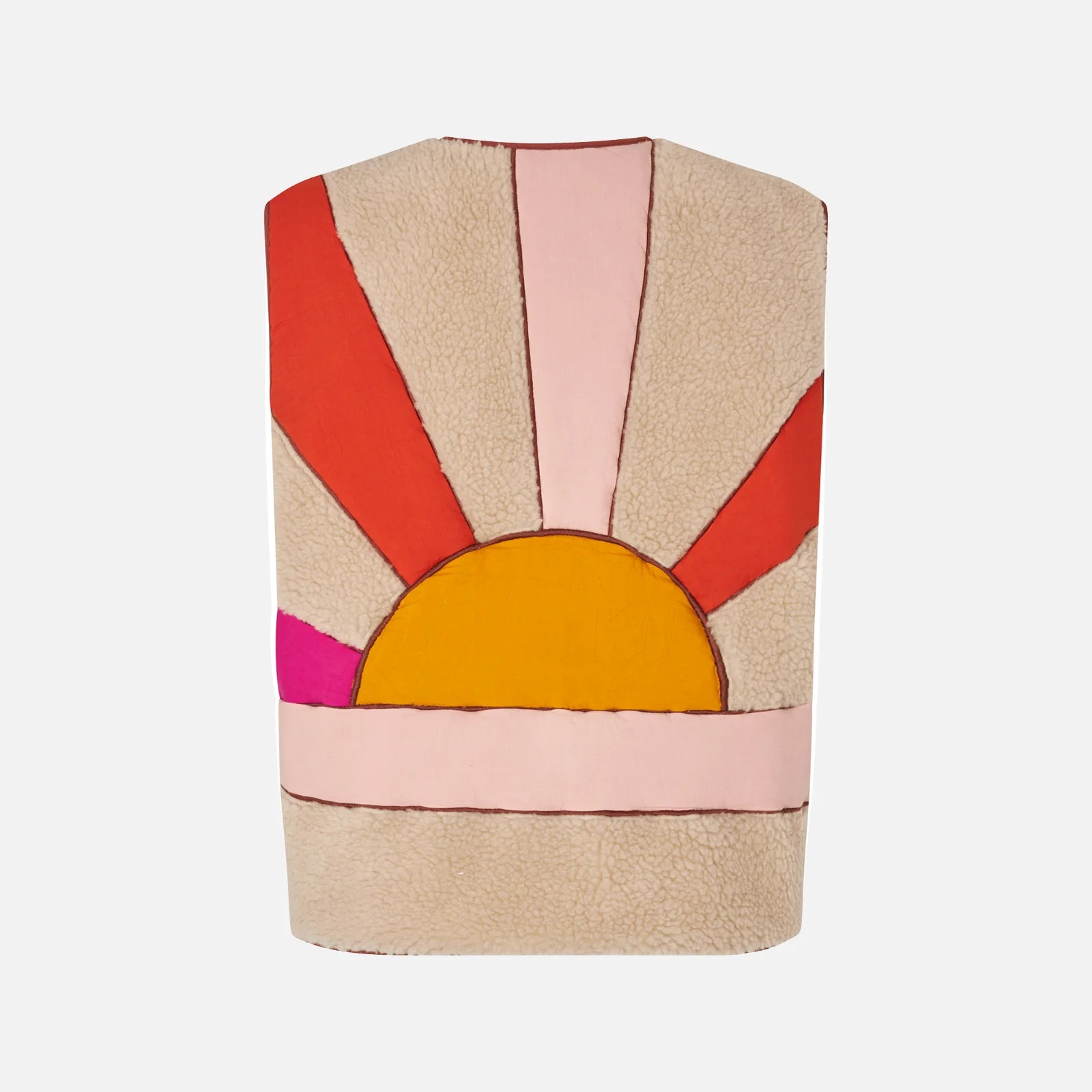 JaceLL Vest fra Lolly's Laundry - Sand - Ryg