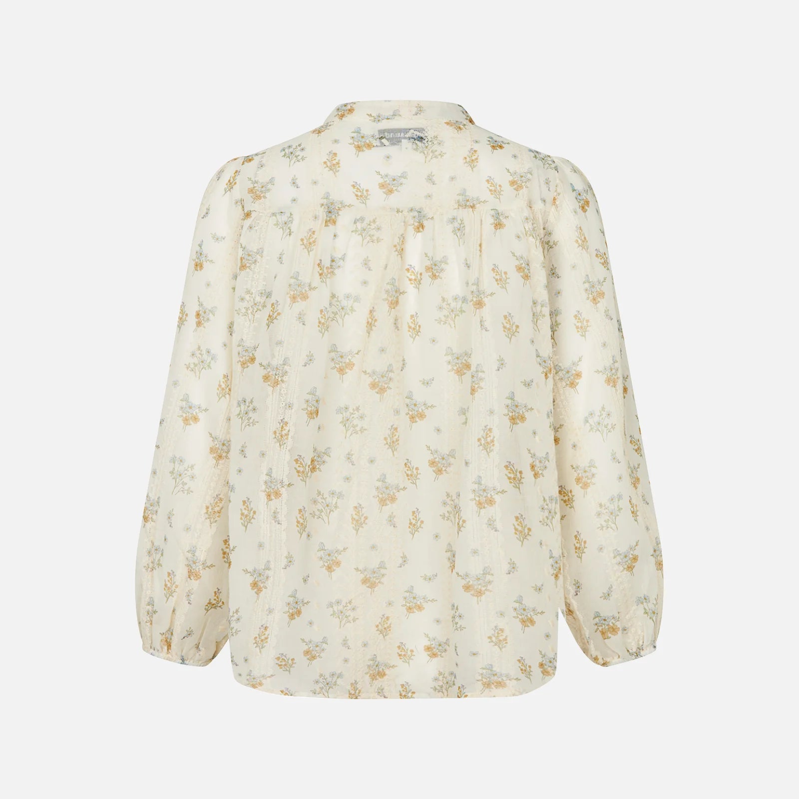 JuneLL Shirt fra Lolly's Laundry - Creme - Set fra ryggen