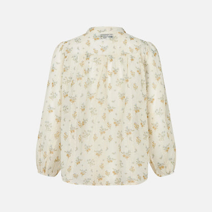 JuneLL Shirt fra Lolly's Laundry - Creme - Set fra ryggen