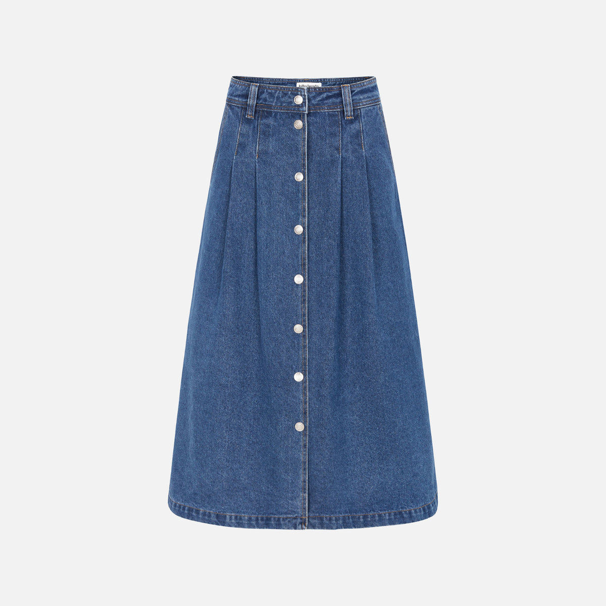 LennonLL Midi Skirt - Lolly's Laundry - Dark Blue