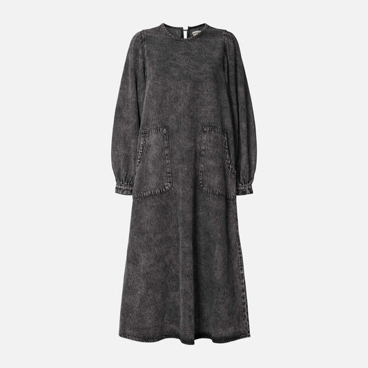 Lucas Dress fra Lolly's Laundry I Dark Grey Melange
