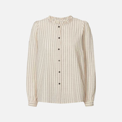 River Shirt fra Lolly's Laundry i Creme