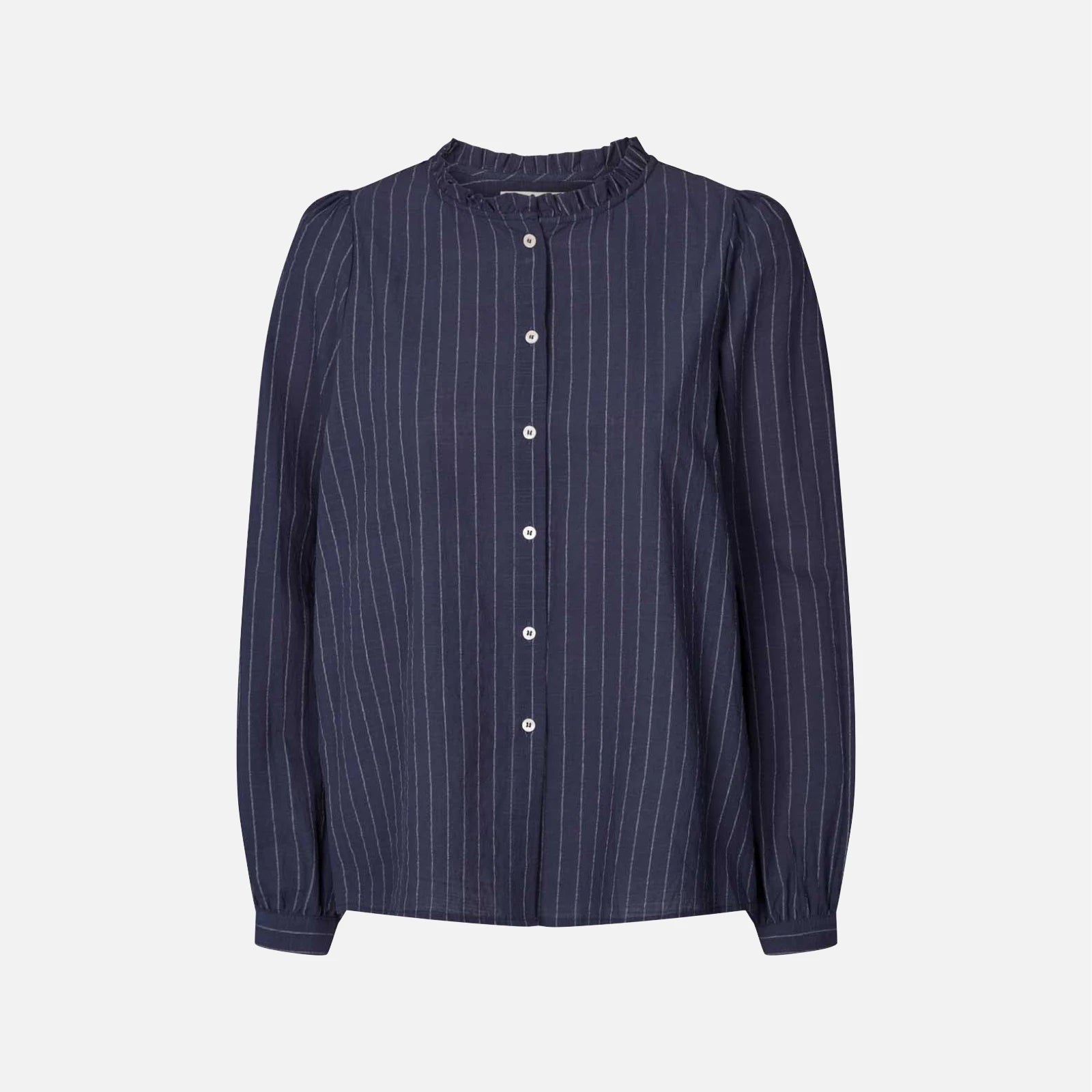 River Shirt fra Lolly's Laundry i Dark Blue