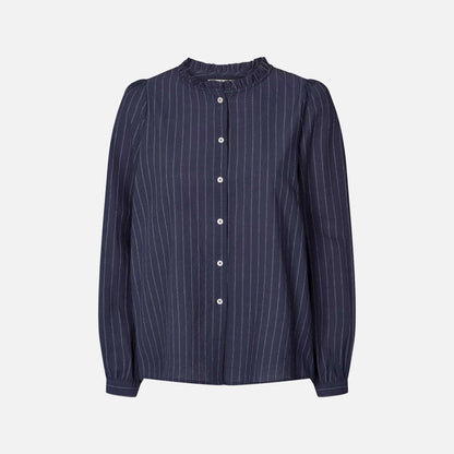 River Shirt fra Lolly's Laundry i Dark Blue