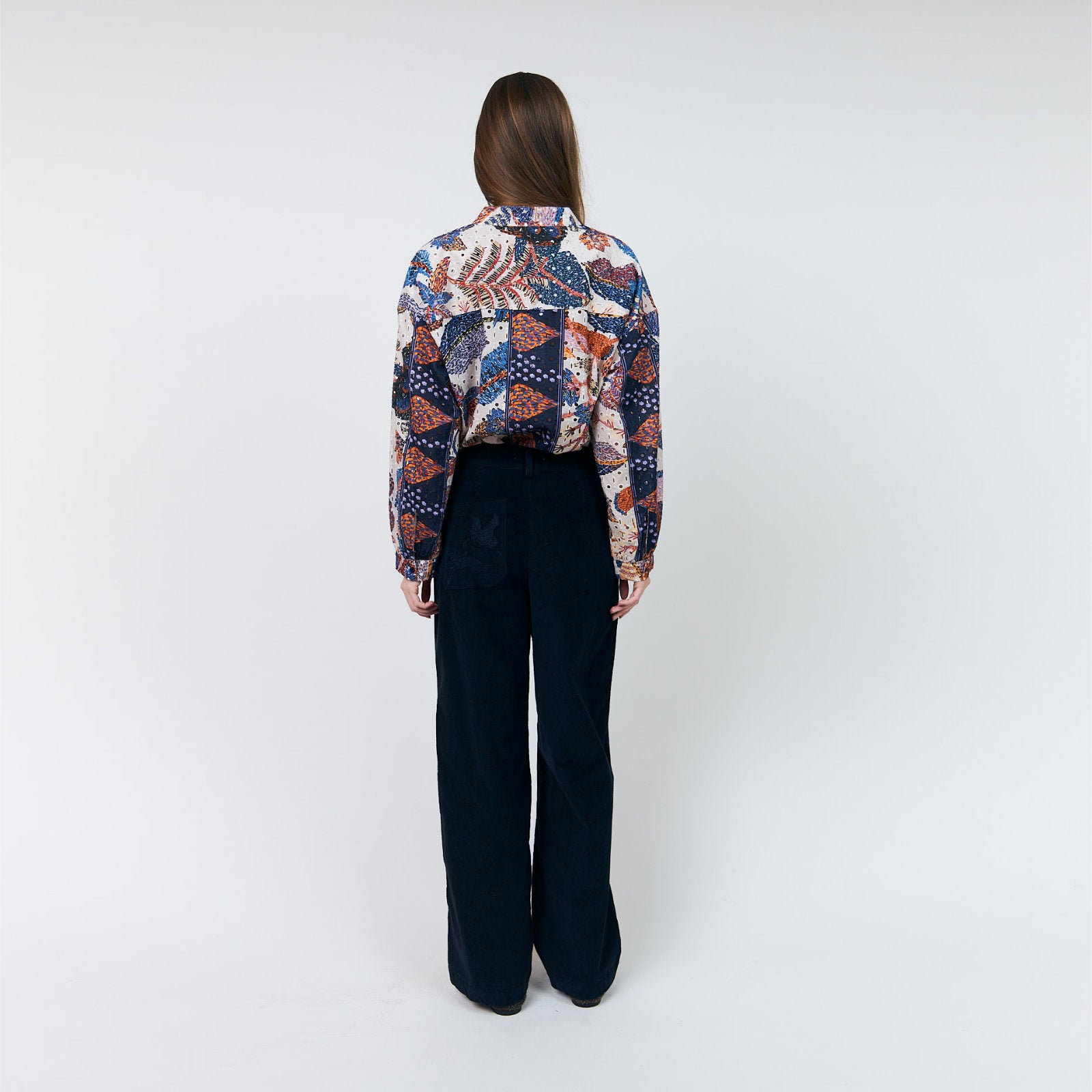 ScottieLL Shirt fra Lolly's Laundry - Multi - Model fra ryggen