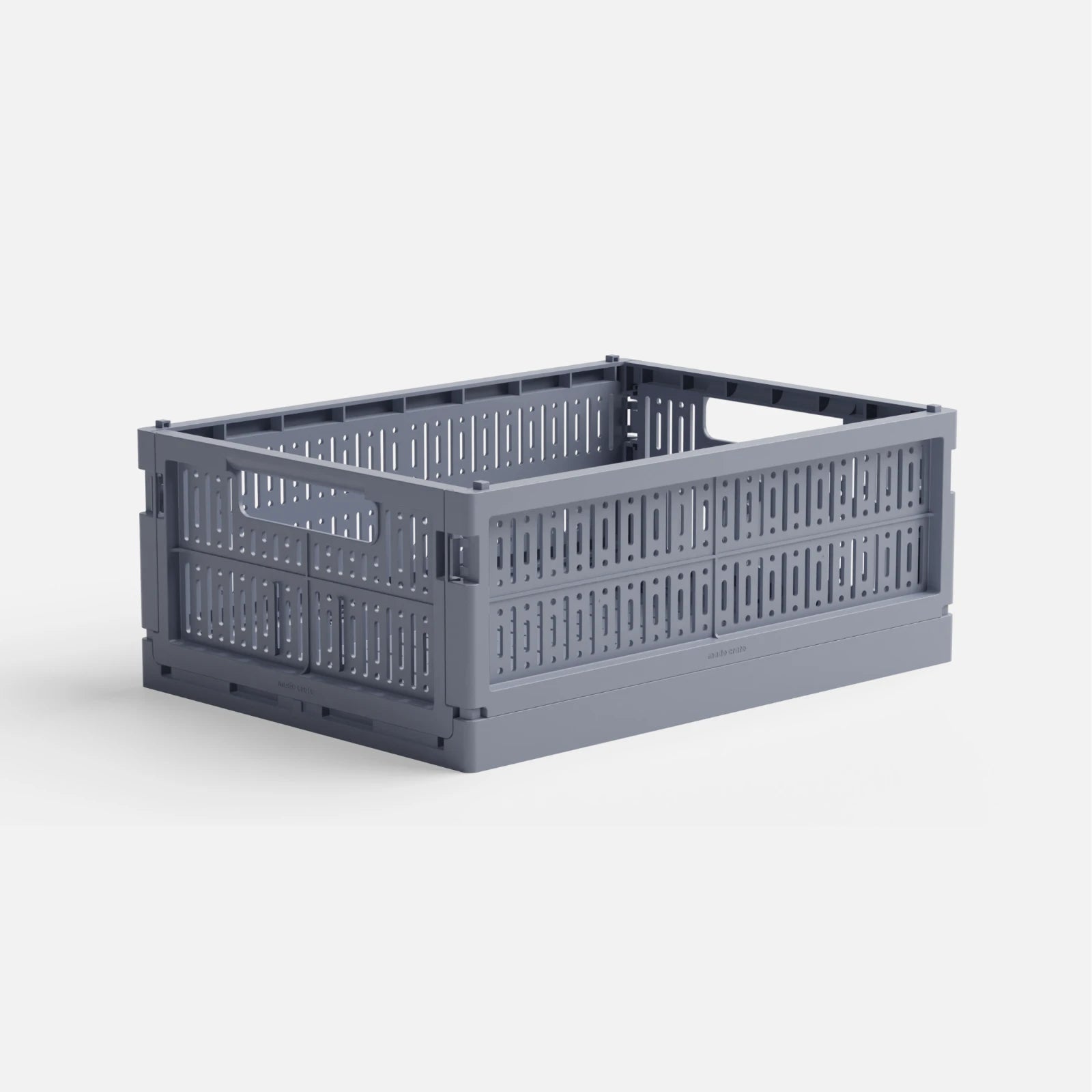 Midi Foldekasse fra Made Crate i Blue Grey