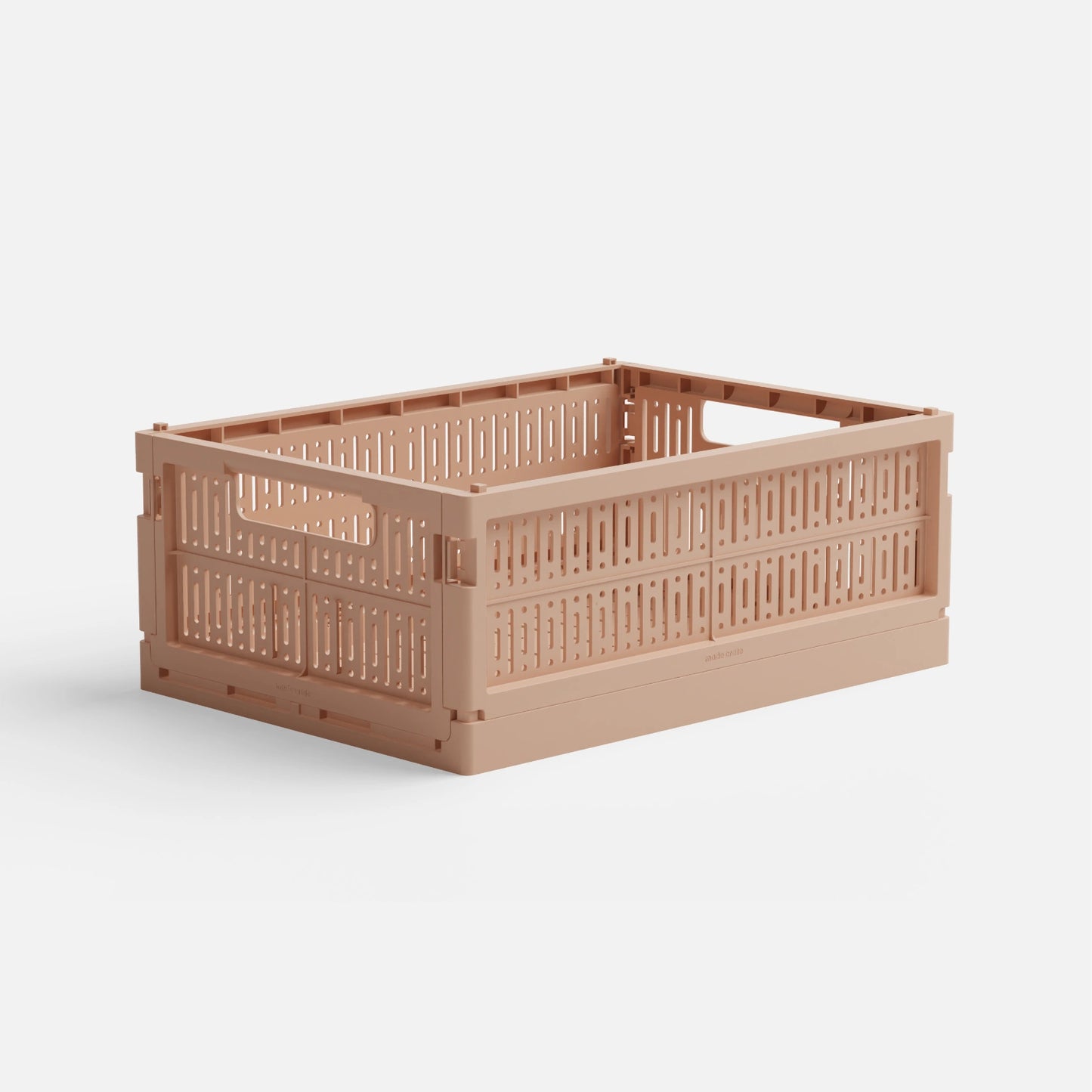 Midi Foldekasse fra Made Crate i Blush