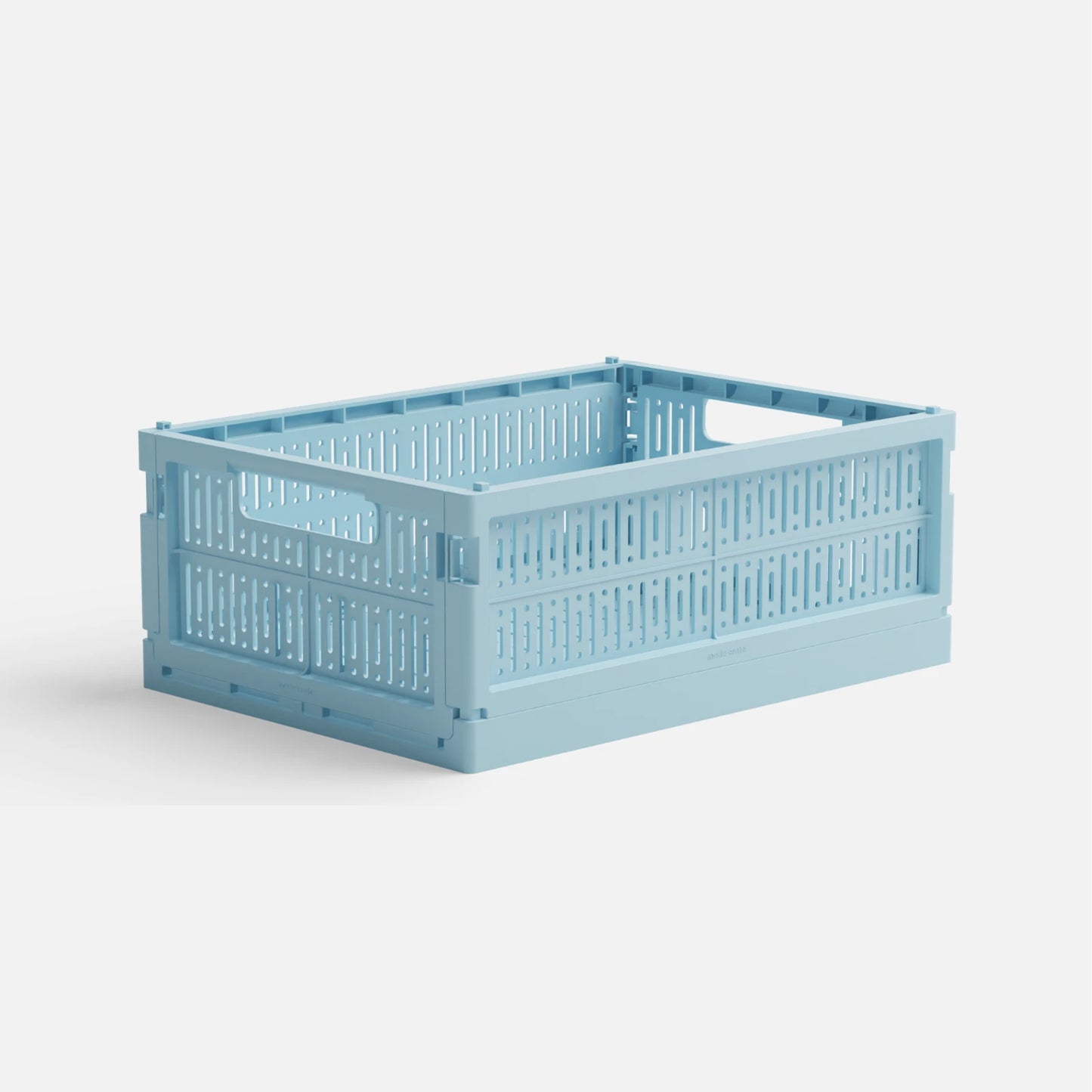 Midi Foldekasse fra Made Crate i Crystal Blue