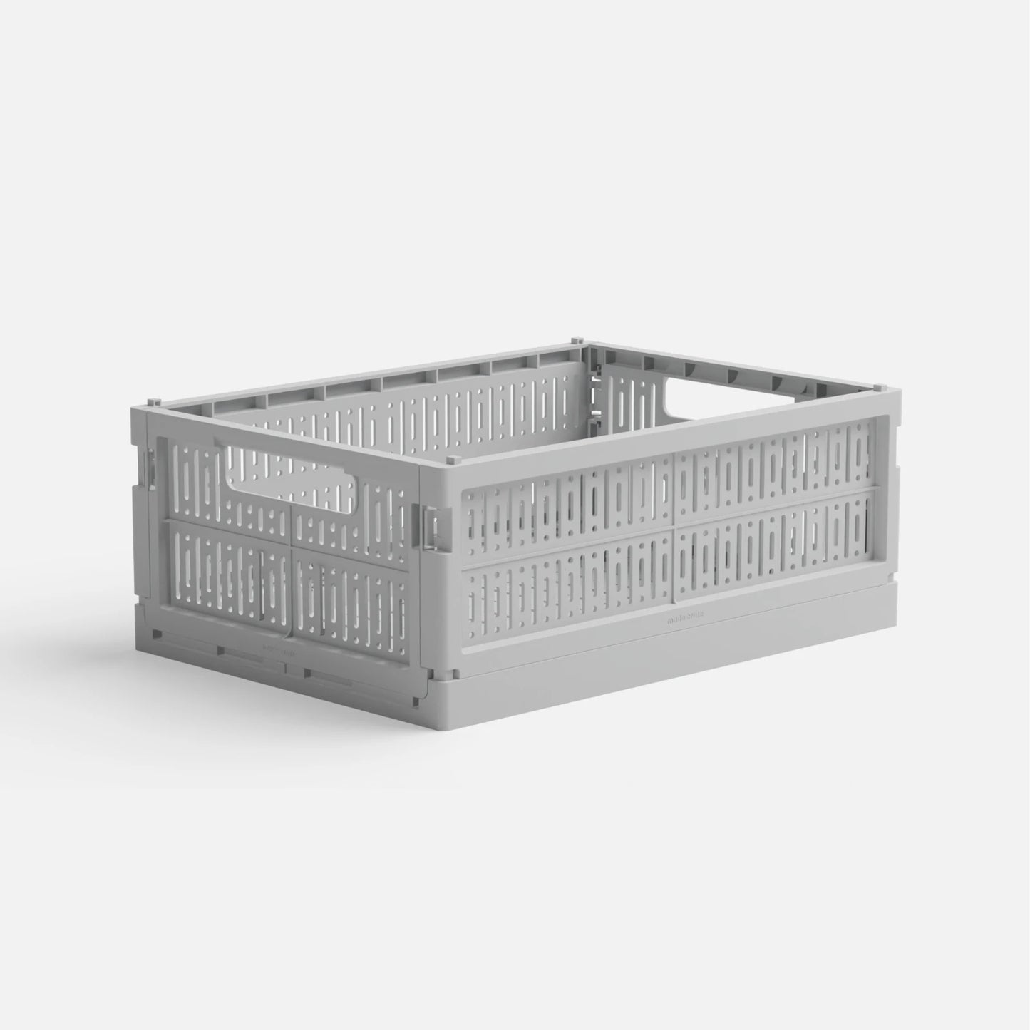 Midi Foldekasse fra Made Crate i Misty Grey
