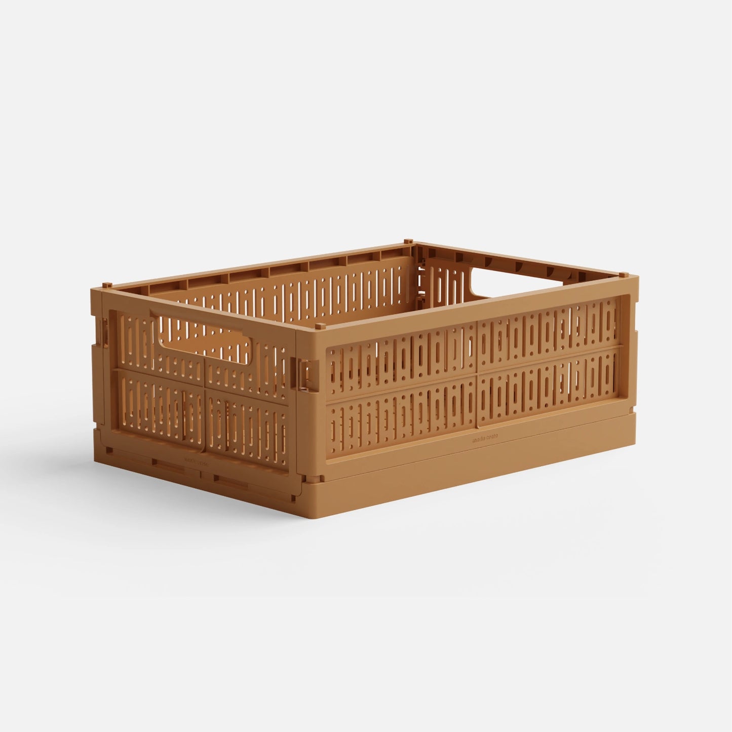 Midi Foldekasse fra Made Crate i Toffee