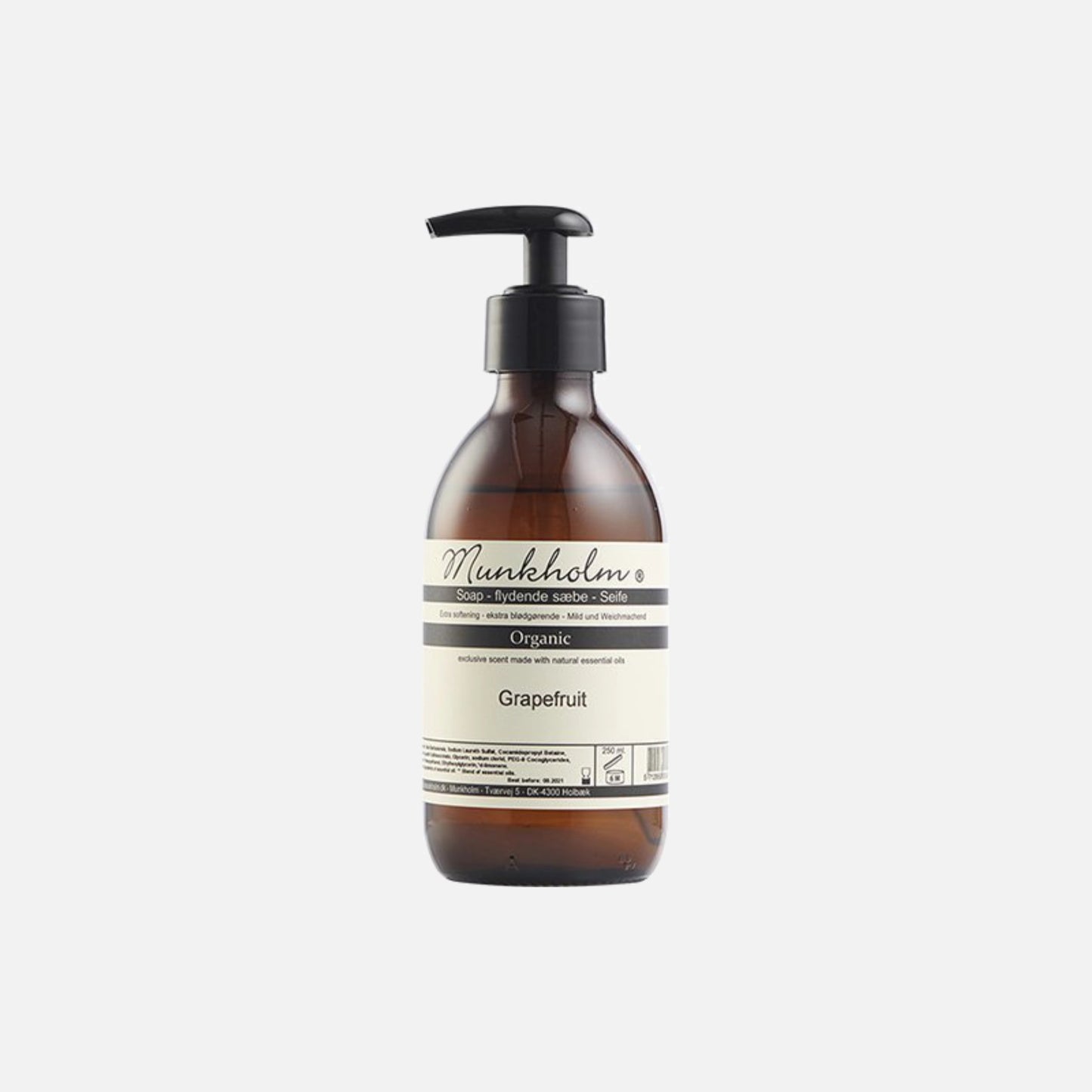 Organic Flydende Sæbe - 250 ml - Grapefruit