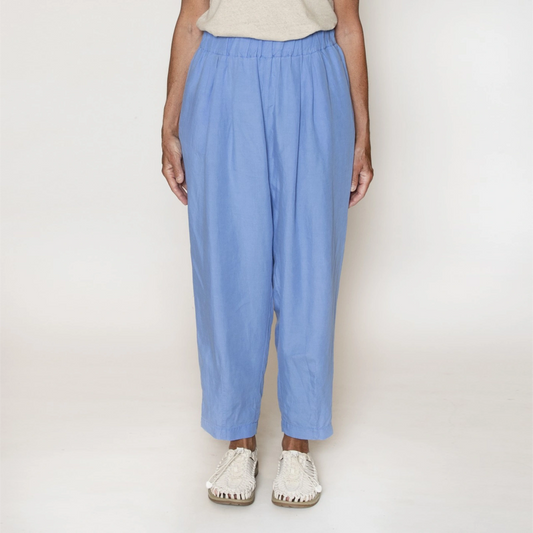 Lola pants fra Muse Wear - Tencel/Linen Mix - Sky Blue