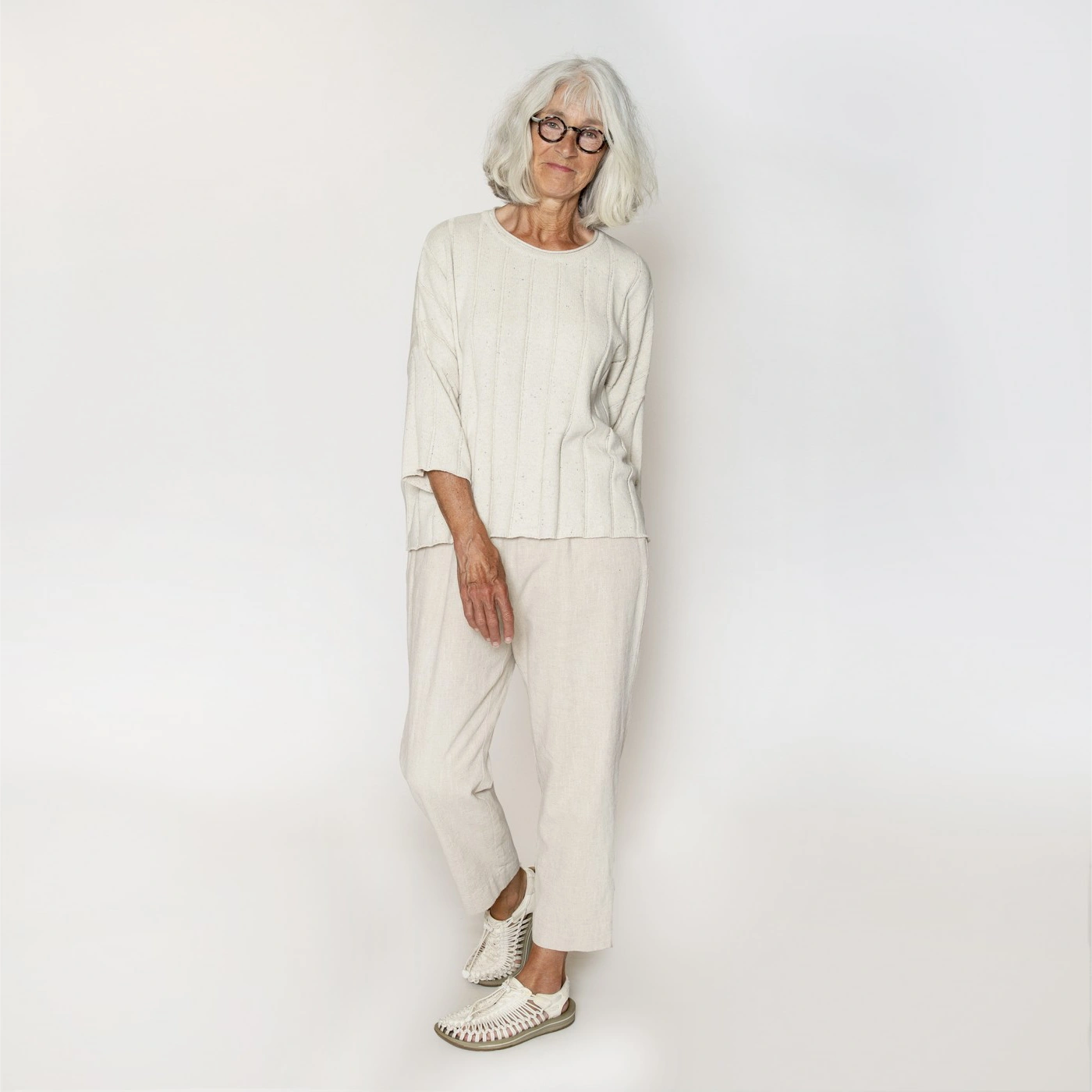 Silke Top - Fine Denim Knit