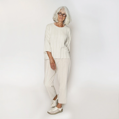 Silke Top - Fine Denim Knit