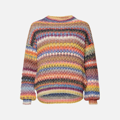 Gio Knit Sweater fra Noella i Multi Mix