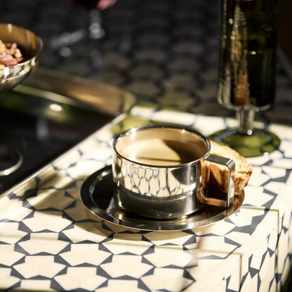 Citrea Kop med Underkop fra Nordal - Servering med kaffe