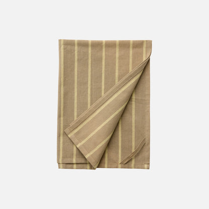 Kinu viskestykke fra Nordal - Gul/Beige