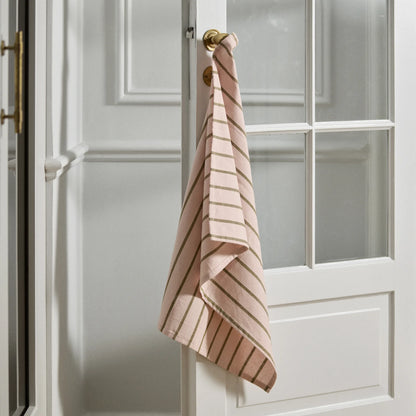 Kinu viskestykke fra Nordal - Lyserød/Grøn - Hængende