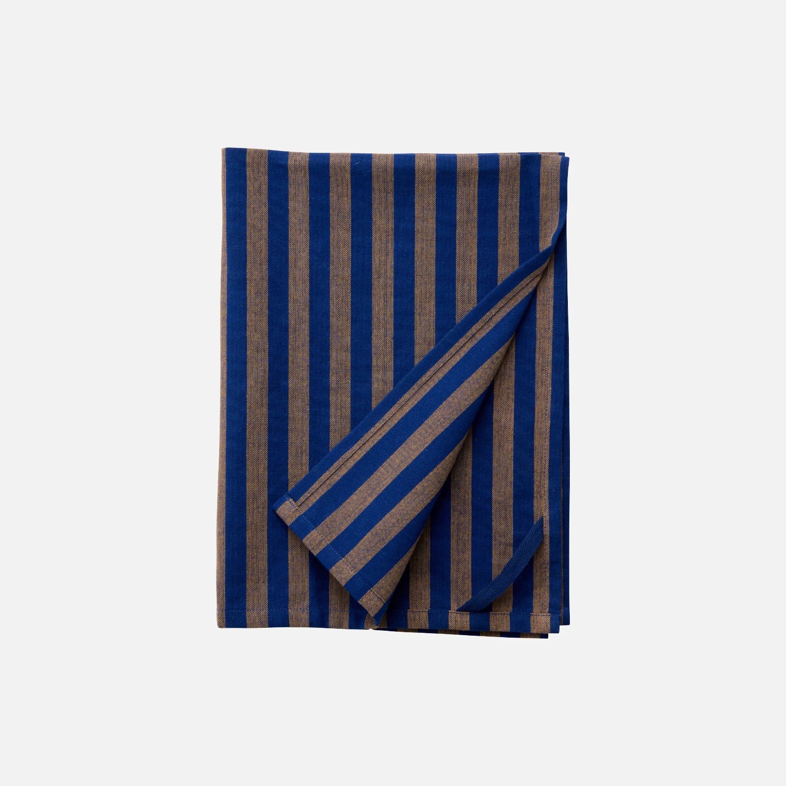 Rafu viskestykke fra Nordal - Brun/Blå