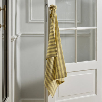 Rafu viskestykke fra Nordal - Gul/Beige