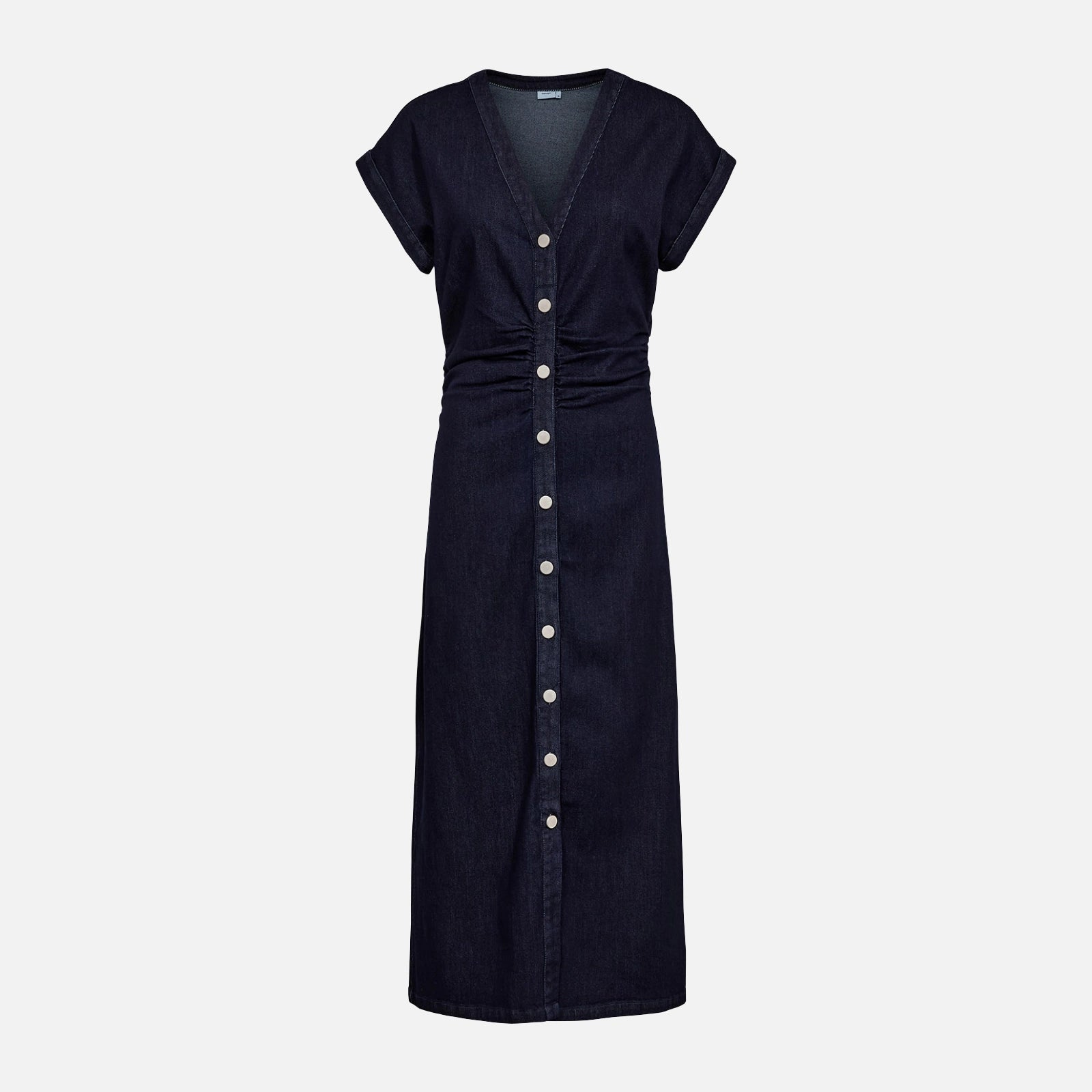 Nualetta Dress fra Nümph - Dark Blue Denim