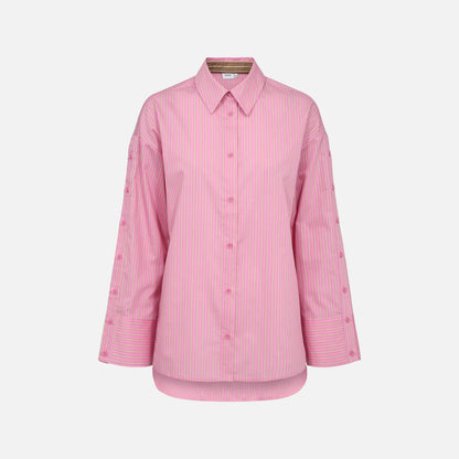 Nualicia Shirt fra Nümph - Fuchsia Pink
