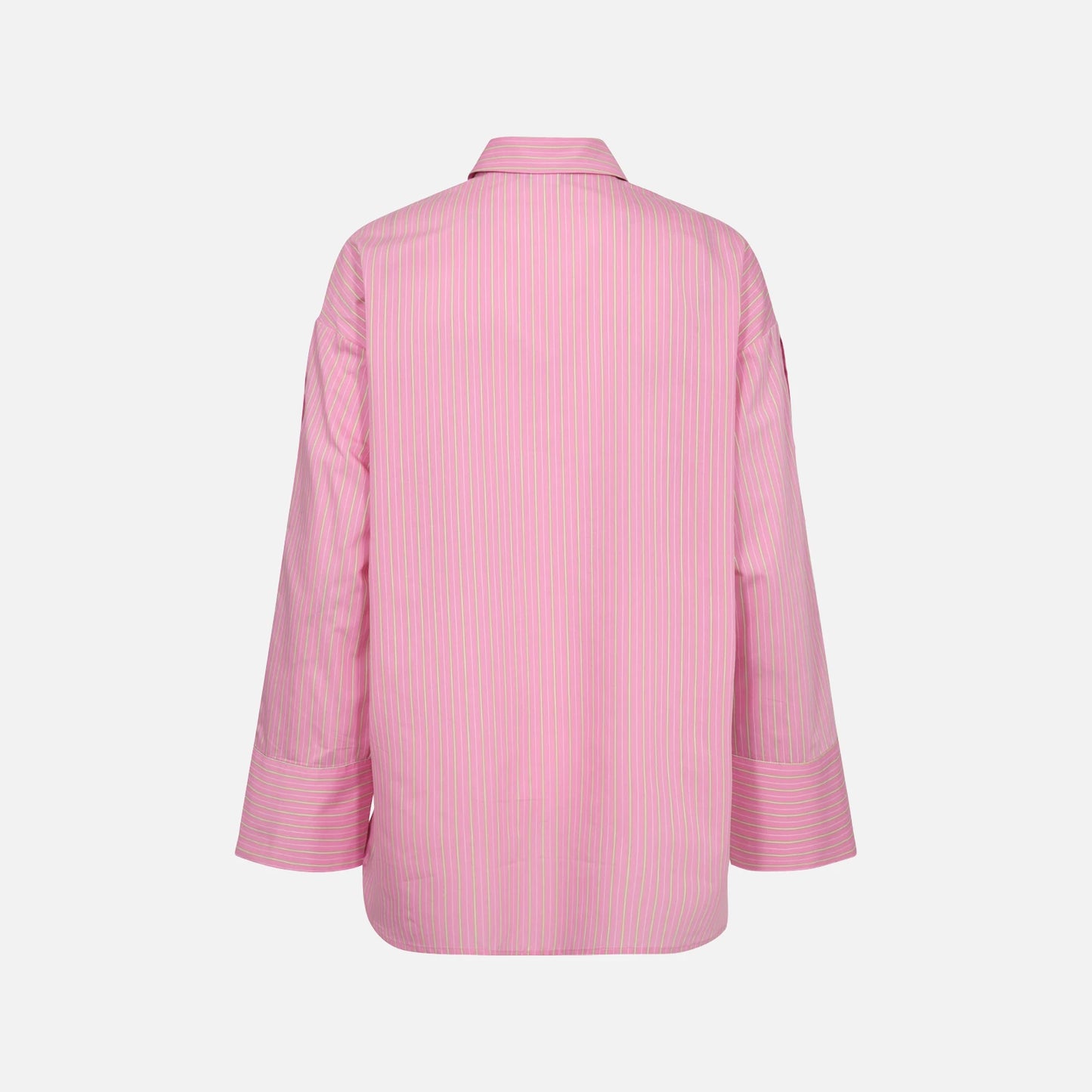 Nualicia Shirt fra Nümph - Fuchsia Pink - Ryg