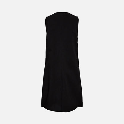 Nualmut Dress fra Nümph - Caviar - Ryg