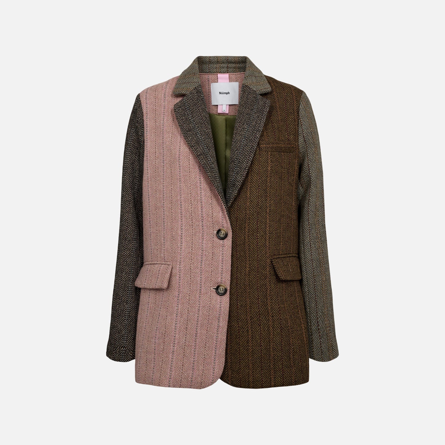 Nuavey Herringbone Blazer fra Nümph - Polignac
