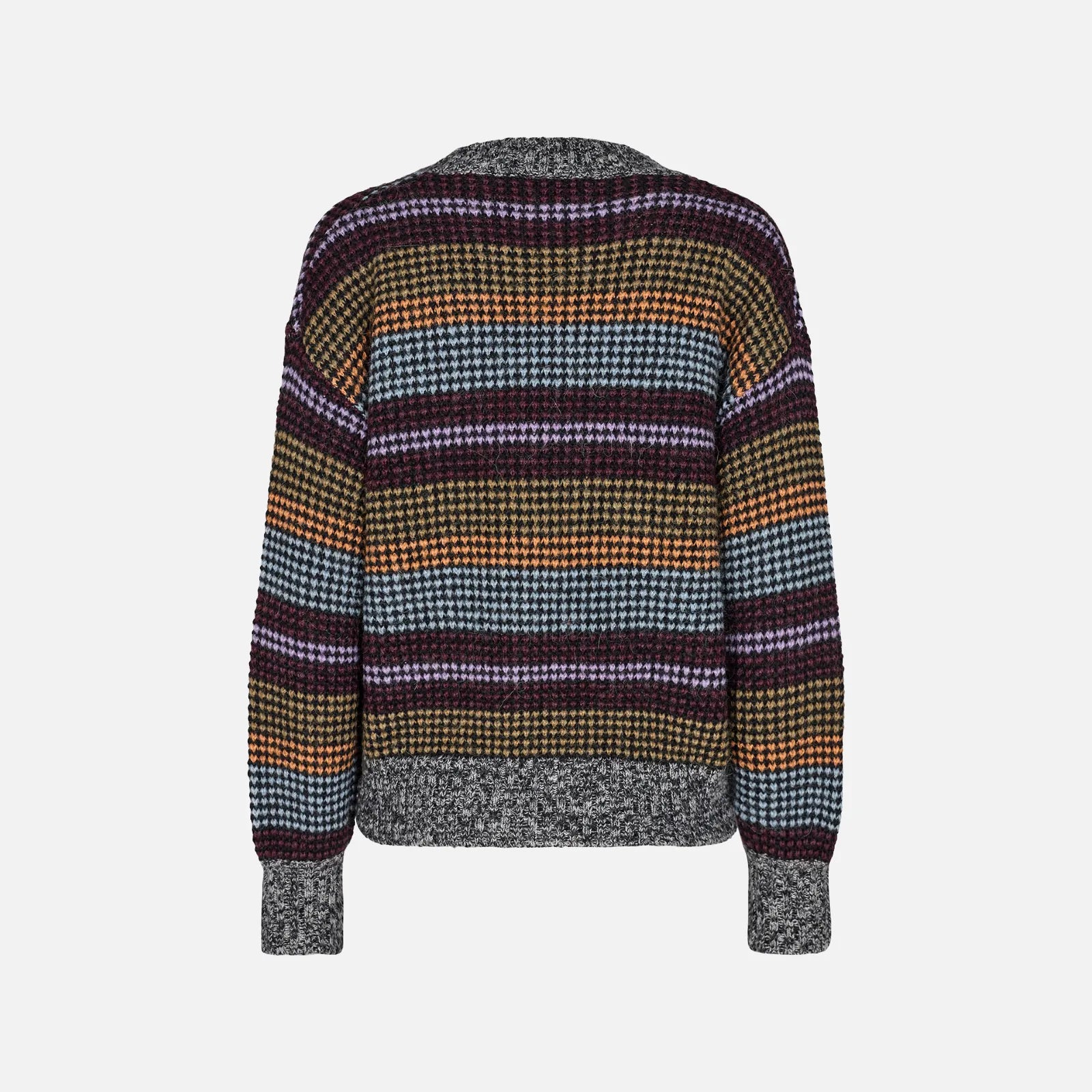 Nubola Cardigan fra Nümph i Blue Fog (ryg)