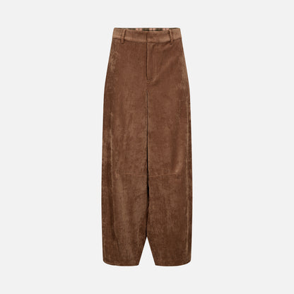 Nucelise Barrel Pants fra Nümph - Deep Taupe